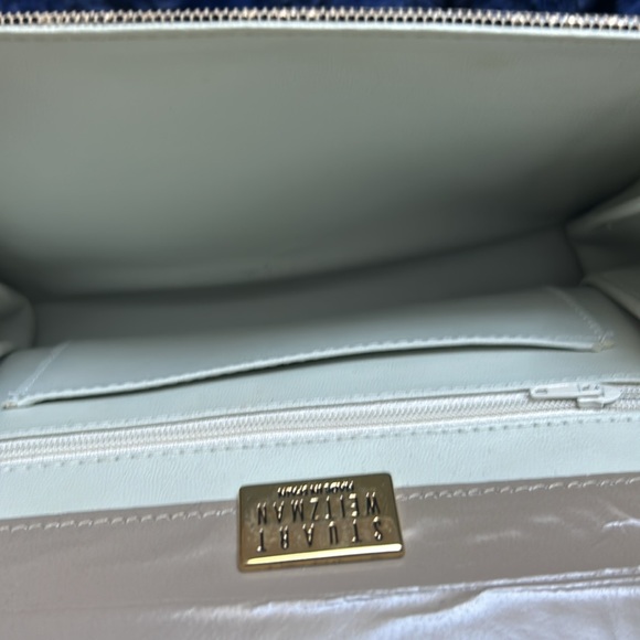 Stuart Weitzman Vintage Gold Evening Shoulder Bag - Picture 11 of 11